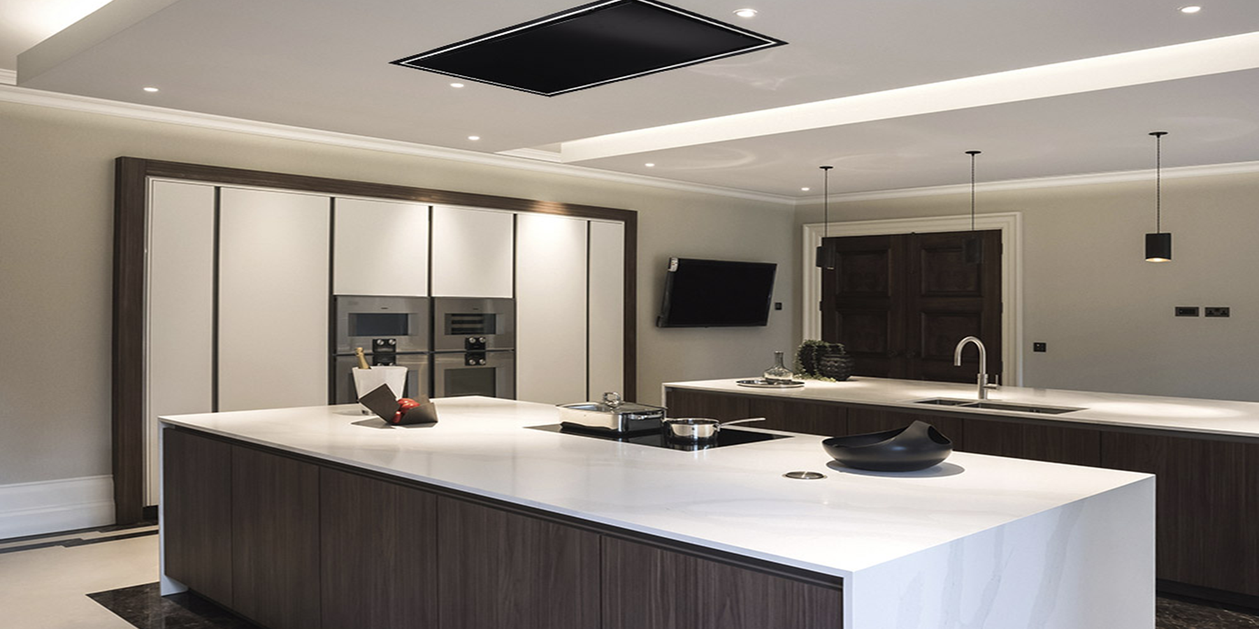 90cm kitchen ceiling cooker hoods